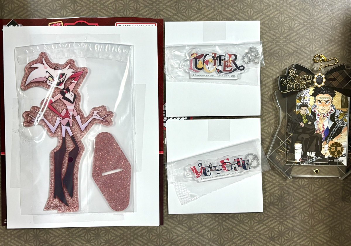 交換 Hazbin Hotel ハズビンホテル 一番くじ アクリルスタンド