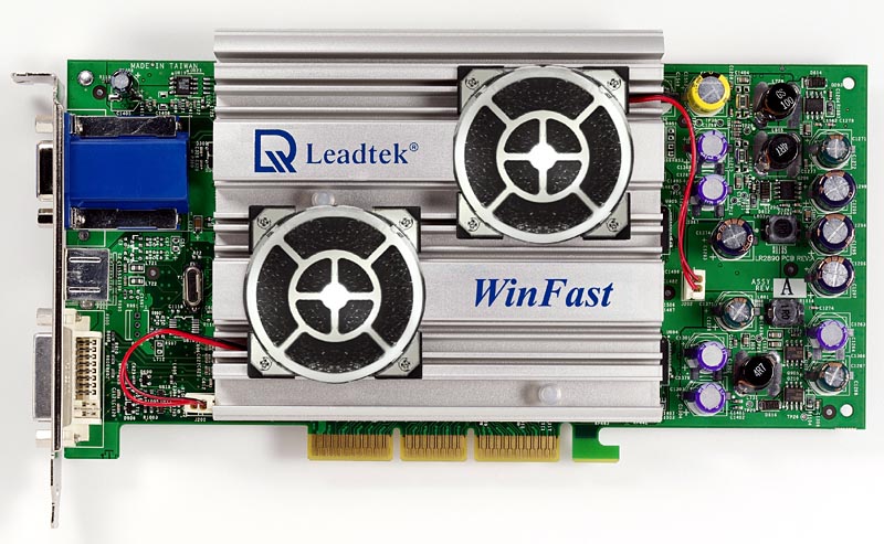 Leadtek、独自の冷却機構を採用したGeForce4 Ti4600/4400搭載カード