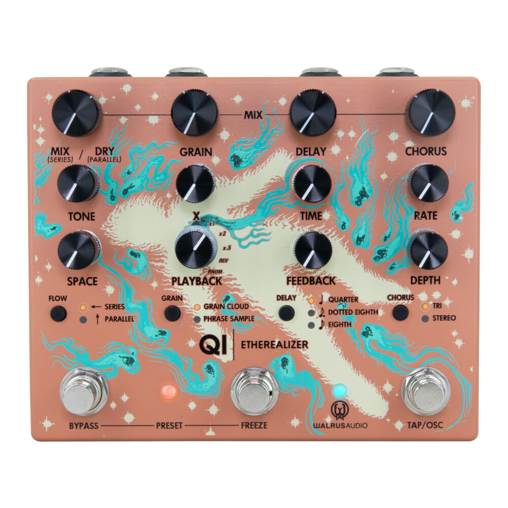 Slöer Stereo Ambient Reverb | WALRUS AUDIO