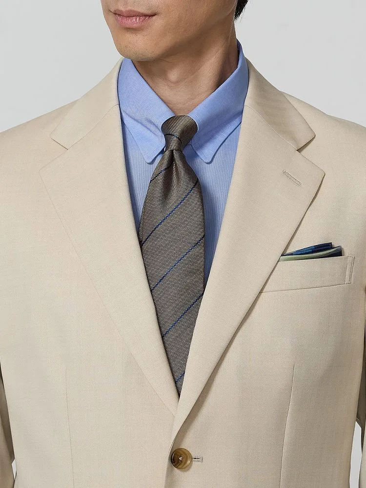 REDA】ヘリンボーン柄スーツ ベージュ | P.S.FA公式通販