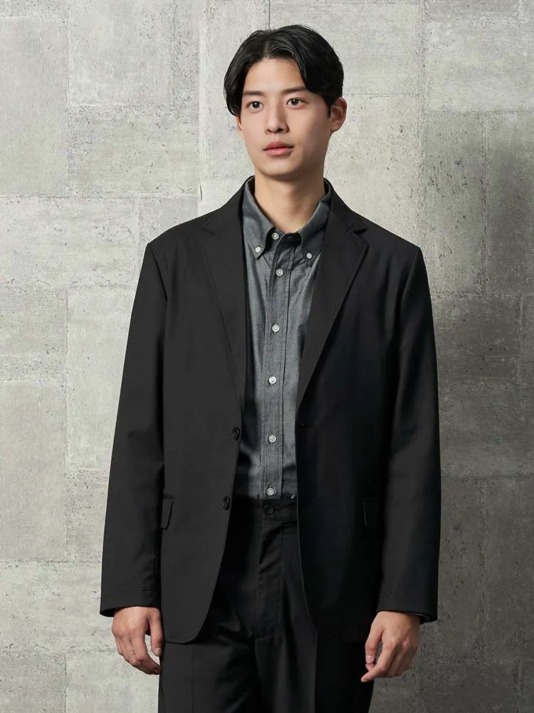 ネイビー TOKYO RUN カラーセットアップ ジャケット グリーン/ブラウン