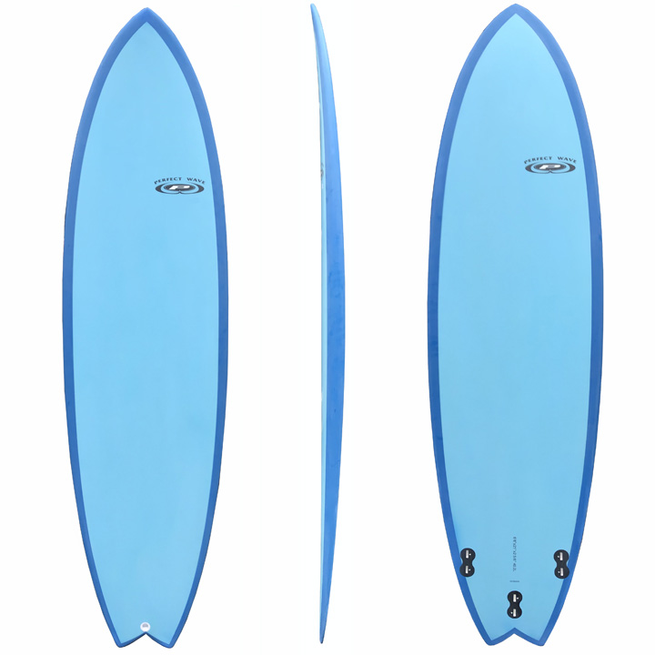 6′ 6″ PW Shortboard Fish, Tango – Perfect Wave