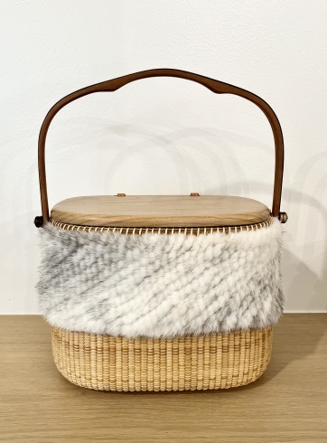 10インチクリール パズルモールド : ローズ家のナンタケットバスケット