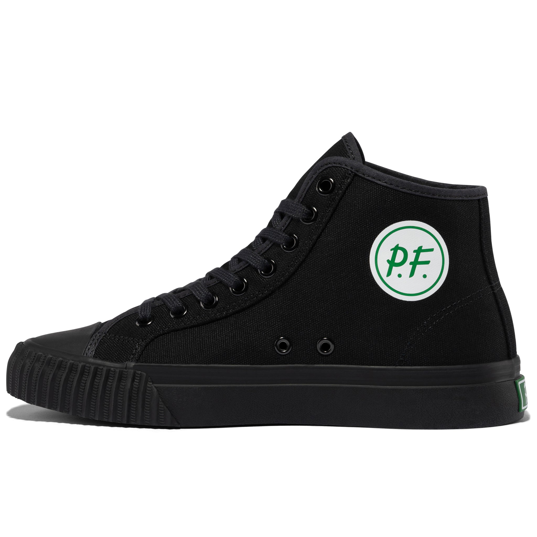 The 1993 Center High-Top Black Canvas Sneakers Inspired by Sandlot