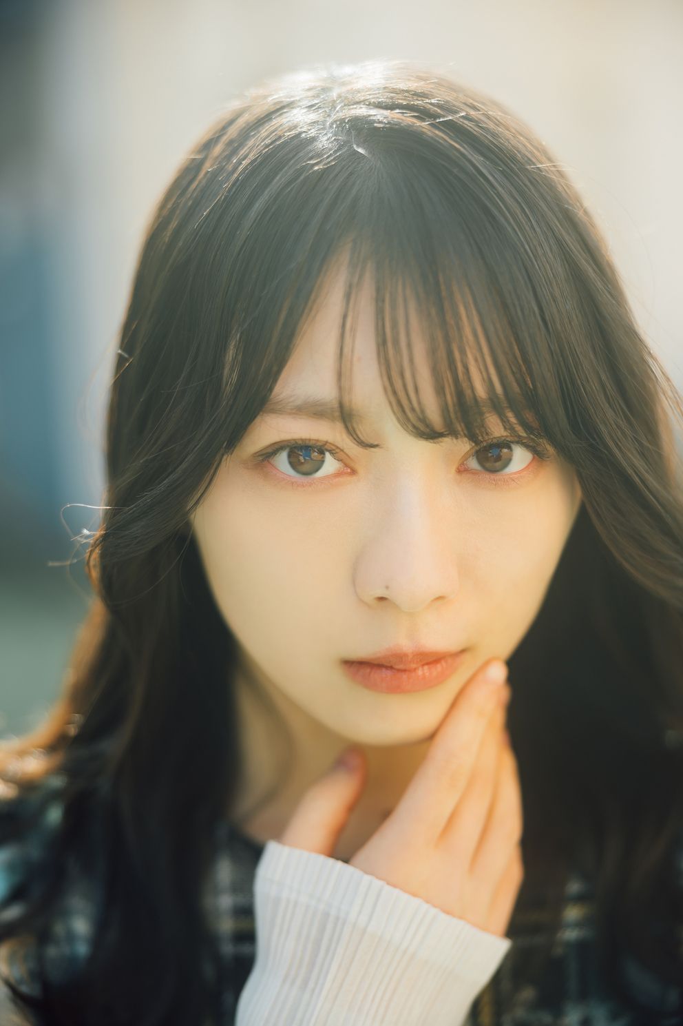 夜の東京 櫻坂46・森田ひかるさんの美貌にうっとり ドラマチックに