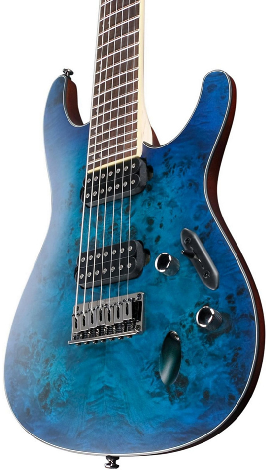 Ibanez S Series S7721PB 7-String Electric Guitar - Music Boulevard