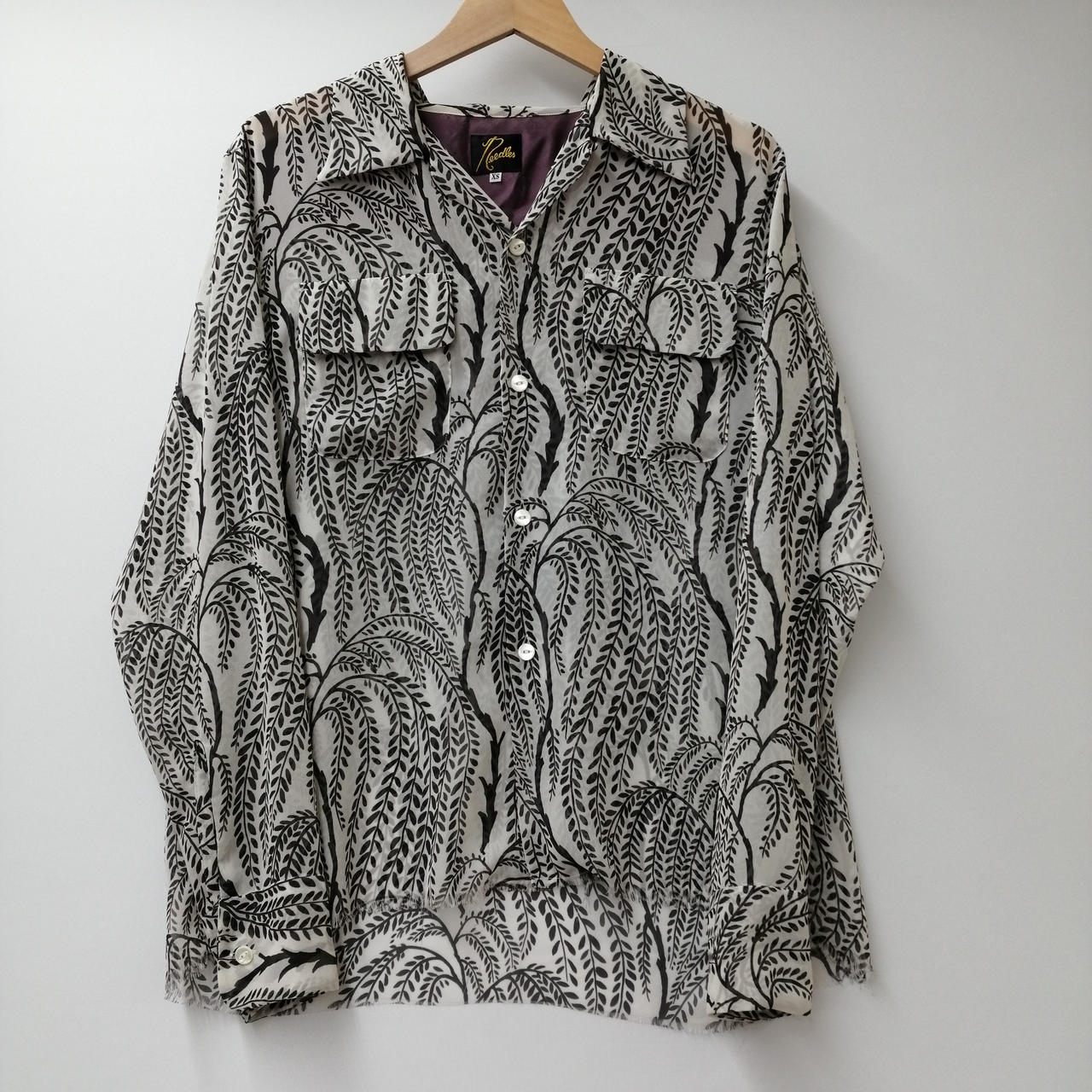 ニードルス(NEEDLES)|C.O.B.CLASSIC SHIRT.POLY CHIFF|【ハードオフ