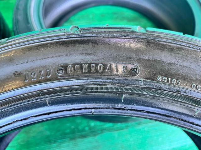 18インチ中古タイヤ4本組入庫です！ グッドイヤーレブスペック 215
