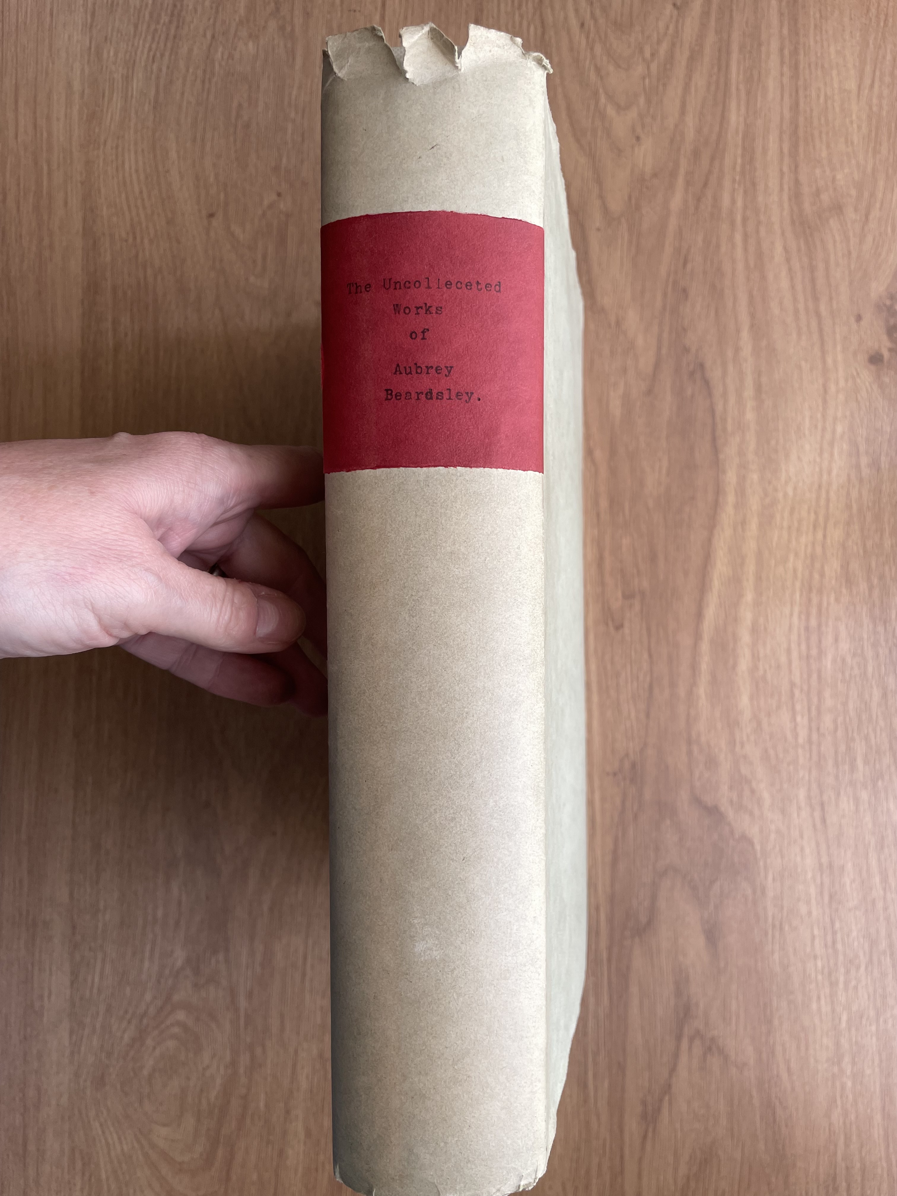 THE UNCOLLECTED WORK OF AUBREY BEARDSLEY by Beardsley (Aubrey