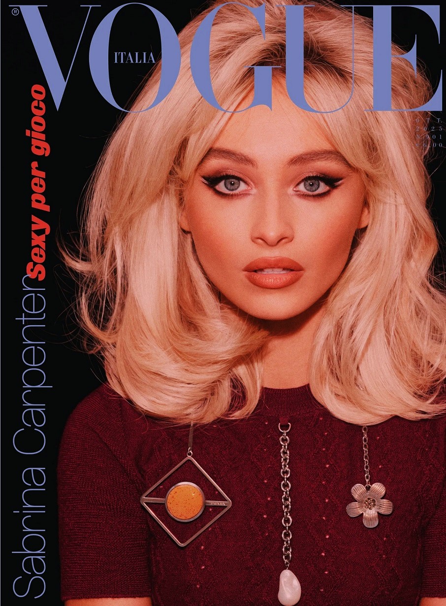 SABRINA CARPENTER Vogue Magazine ITALIA October 2025 NEW We ship