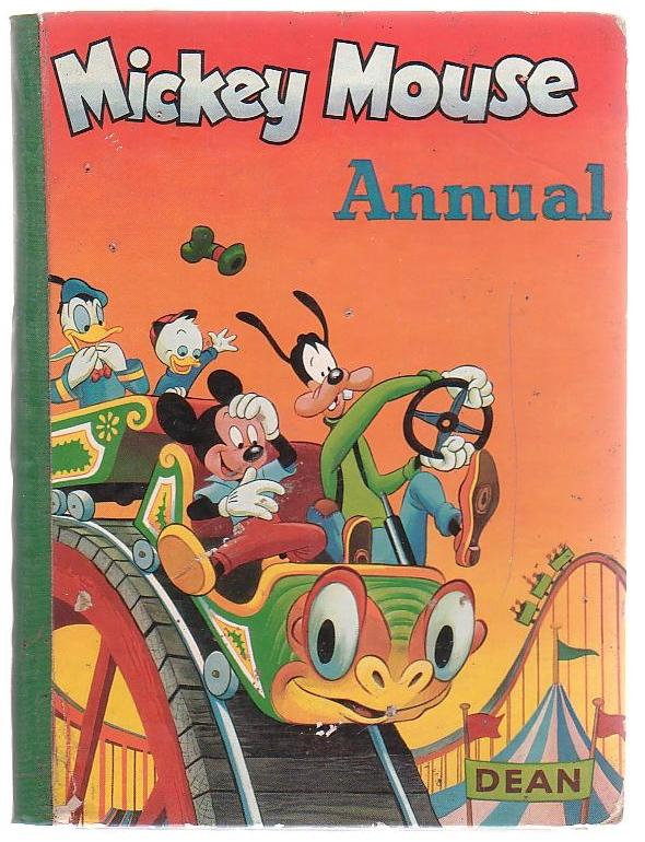 Mickey Mouse Annual: Fair Hardcover (1954) First Edition