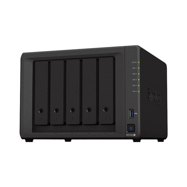 Synology DS1522+ DiskStation [NASキット (5ベイ/メモリ8GB)] | 激安