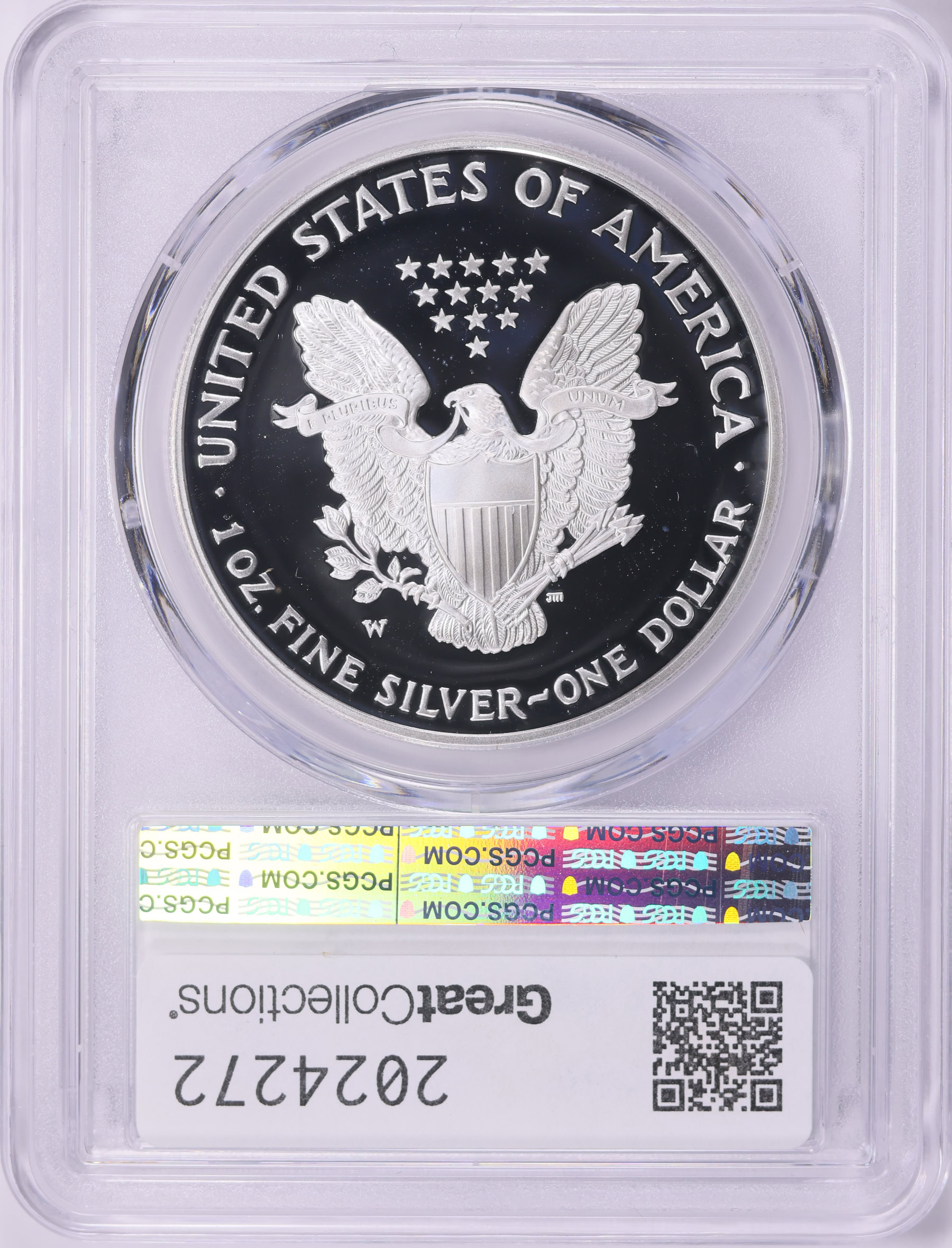 2003-W $1 Silver Eagle PCGS Proof-69 DCAM (Item 2024272