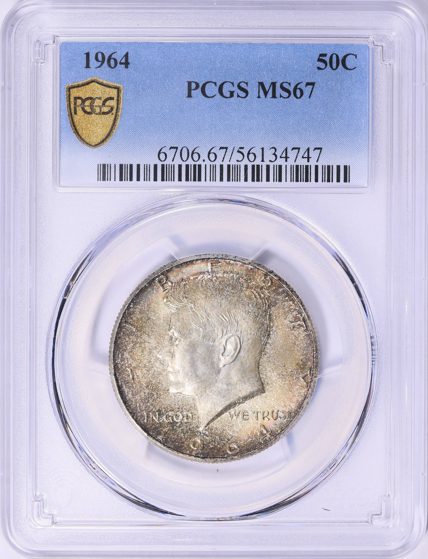 1964 PCGS MS63 ケネディ銀貨 1964 PCGS MS63 ケネディ銀貨 MS 63