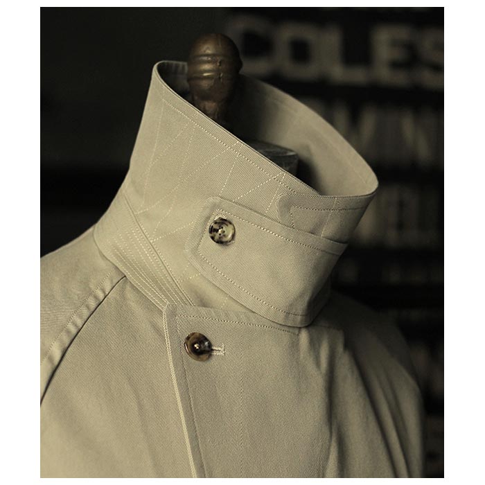 アルテリア ULTERIOR ウォッシュド シャンブレー ギャバジン オーバー