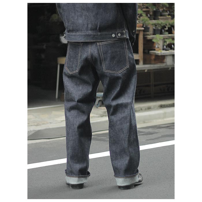 SCYE サイ セルヴィッチ デニム ワイドレグ ジーンズ Selvedge Denim