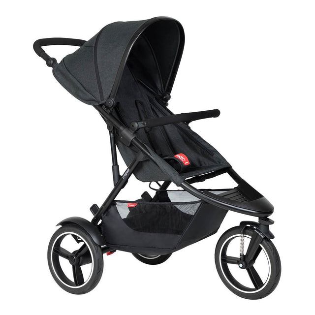 dash™ urban inline® buggy | converts to a double | push | phil&teds®