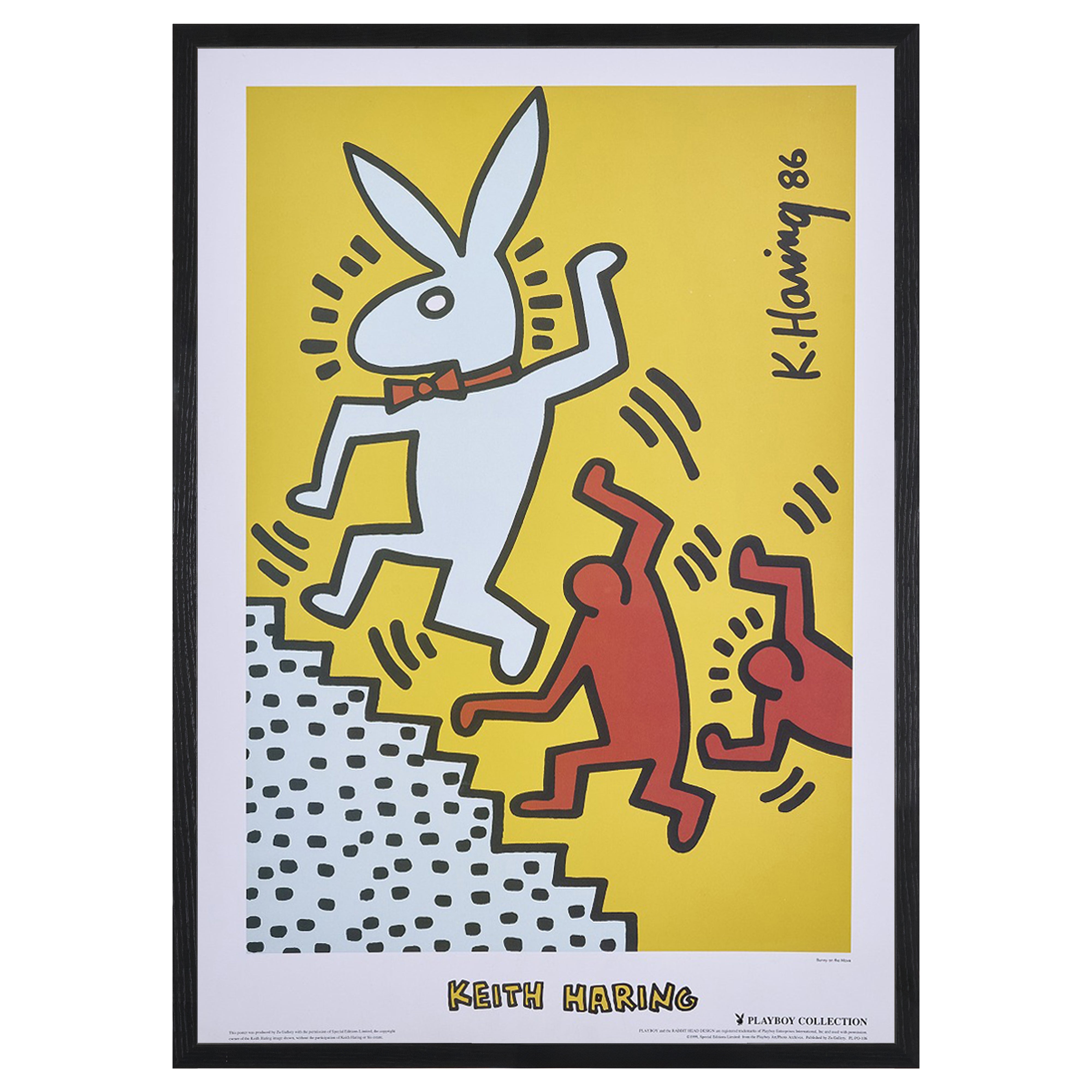 限定10枚】Bunny on the Move 1986 - Za Gellery 1999 / キース・へ