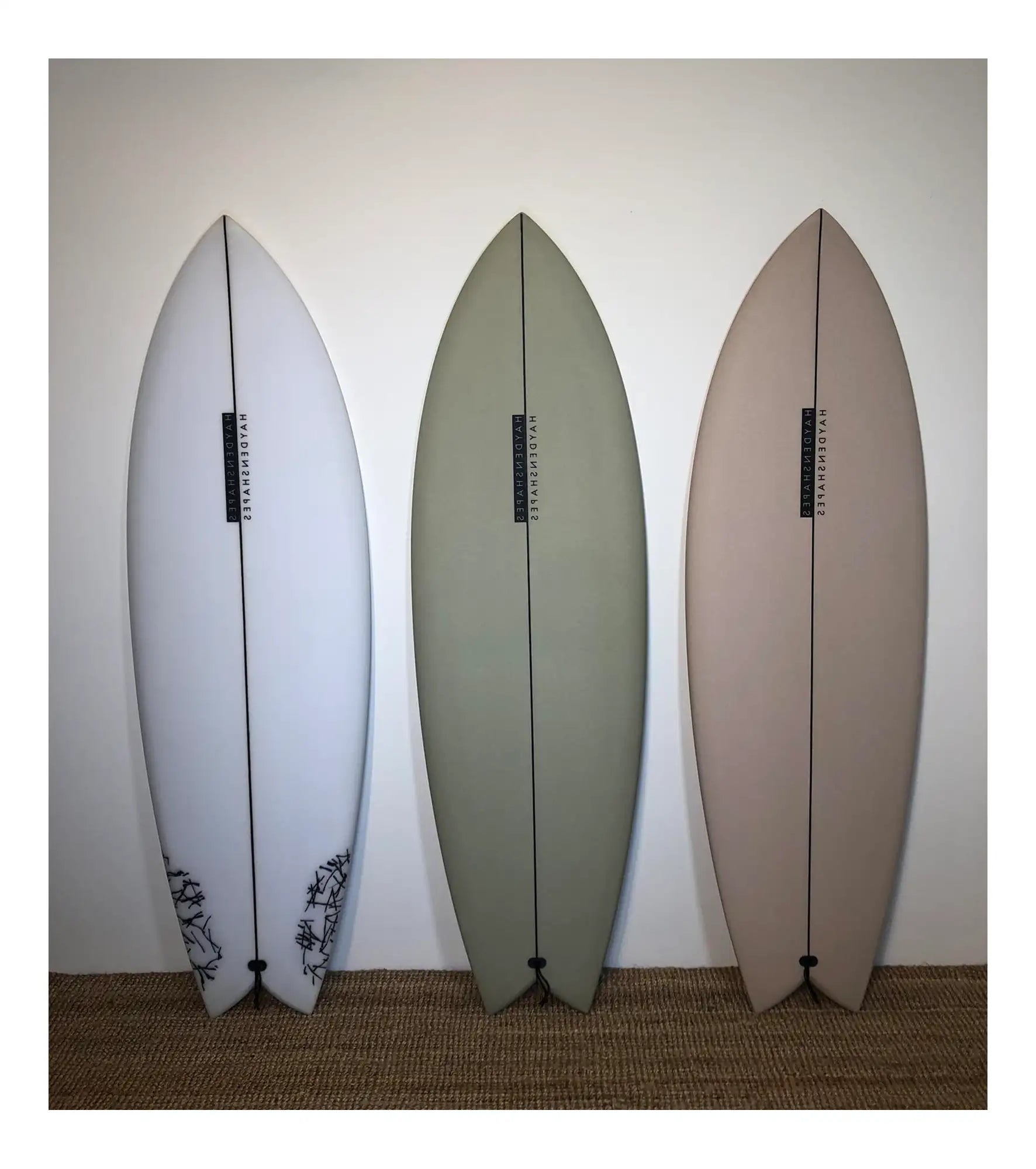 Haydenshapes Hypto Krypto TWIN PU - FCS II - 2 Fin – Pop-Up Surf Shop