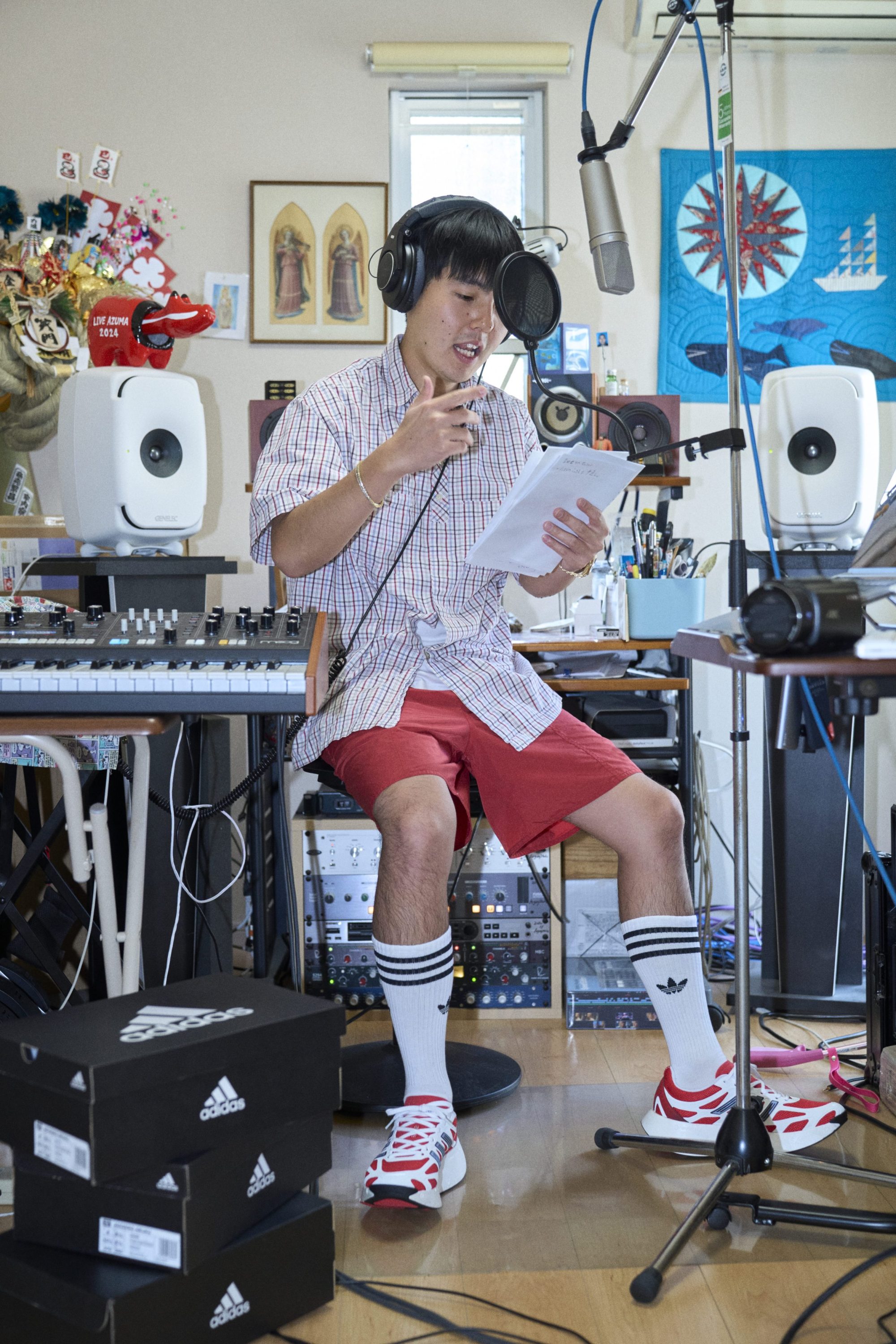adidas Originals〉とミュージシャンの肖像。／dodo | POPEYE Web