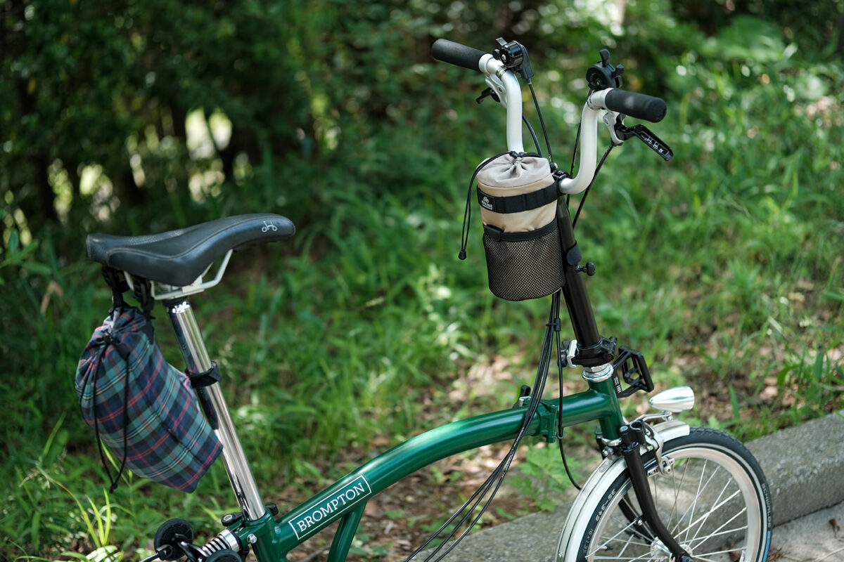 POTA BIKE ハンドルステムポーチ2」に新色「サンドベージュ」を追加