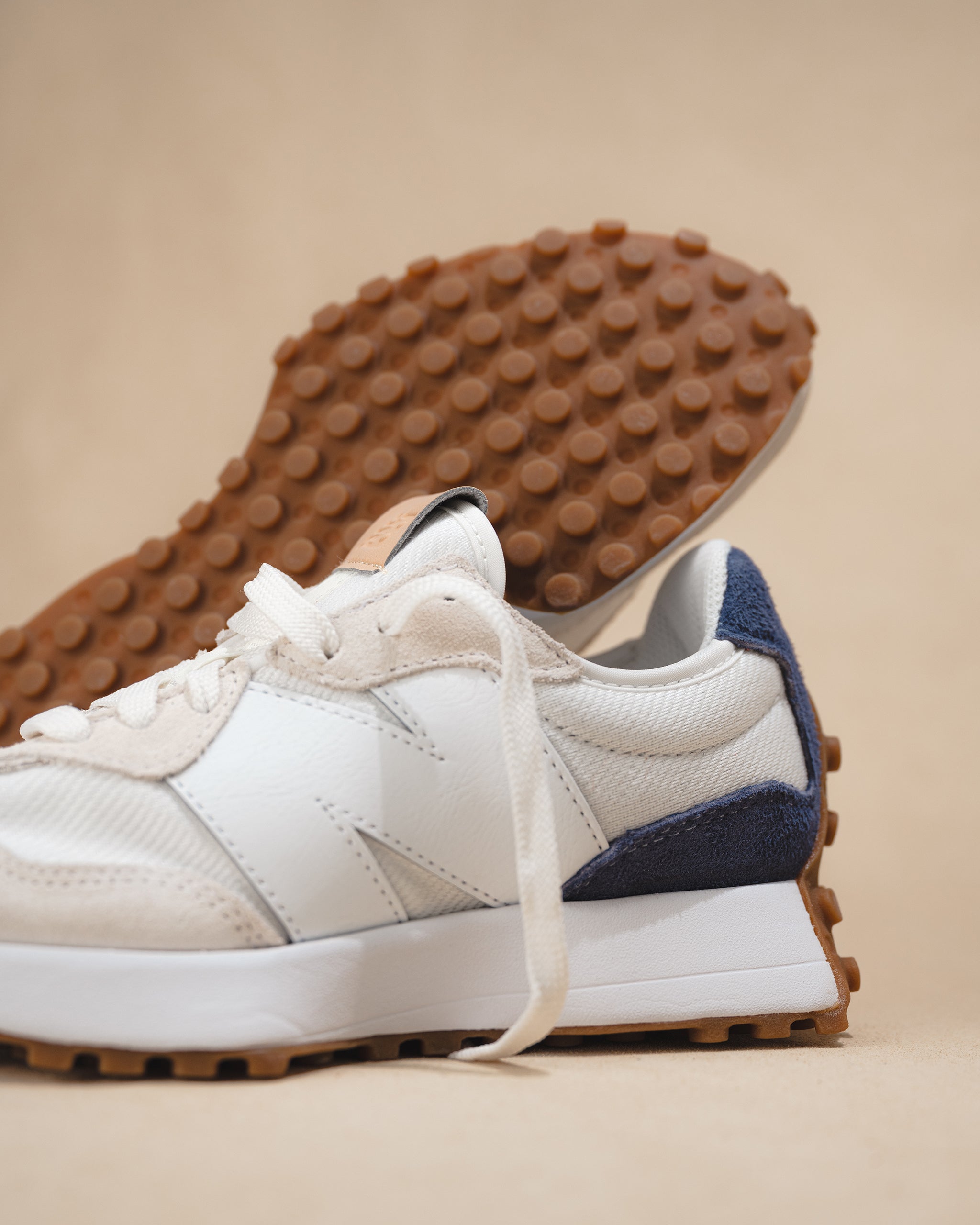 New Balance 327 V1 – Linen/White Dream State | Plaza Shoe Store