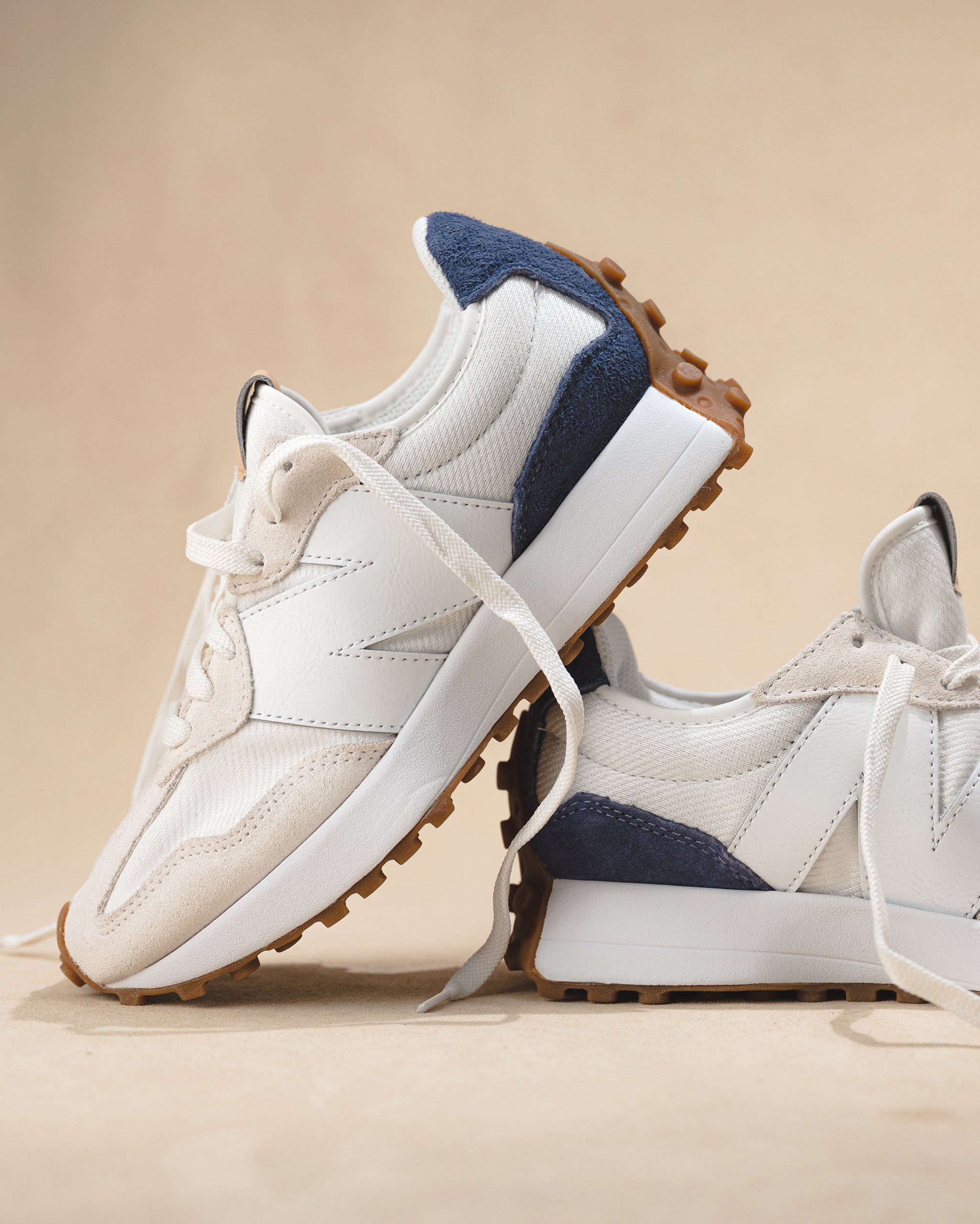 New Balance 327 V1 – Linen/White Dream State | Plaza Shoe Store