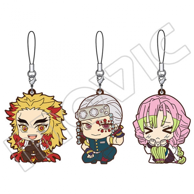 TVアニメ『鬼滅の刃』よりViVimusラバーストラップセットが登場！柱を