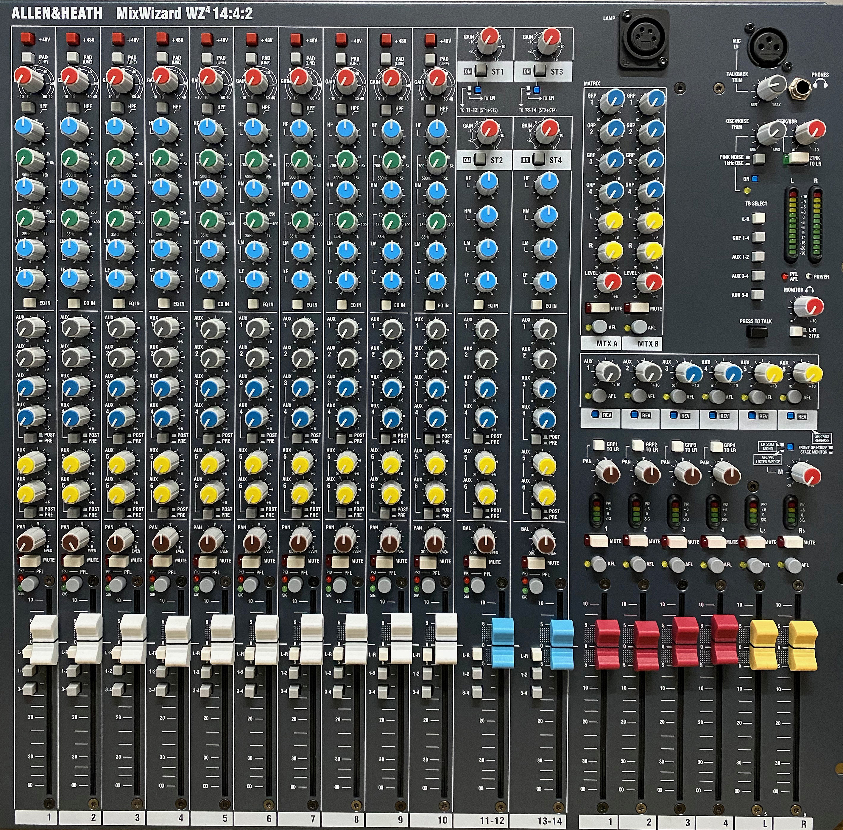 ALLEN&HEATH（アレン&ヒース）WZ4 14:4:2、最高のオーディオ用プリアンプ！