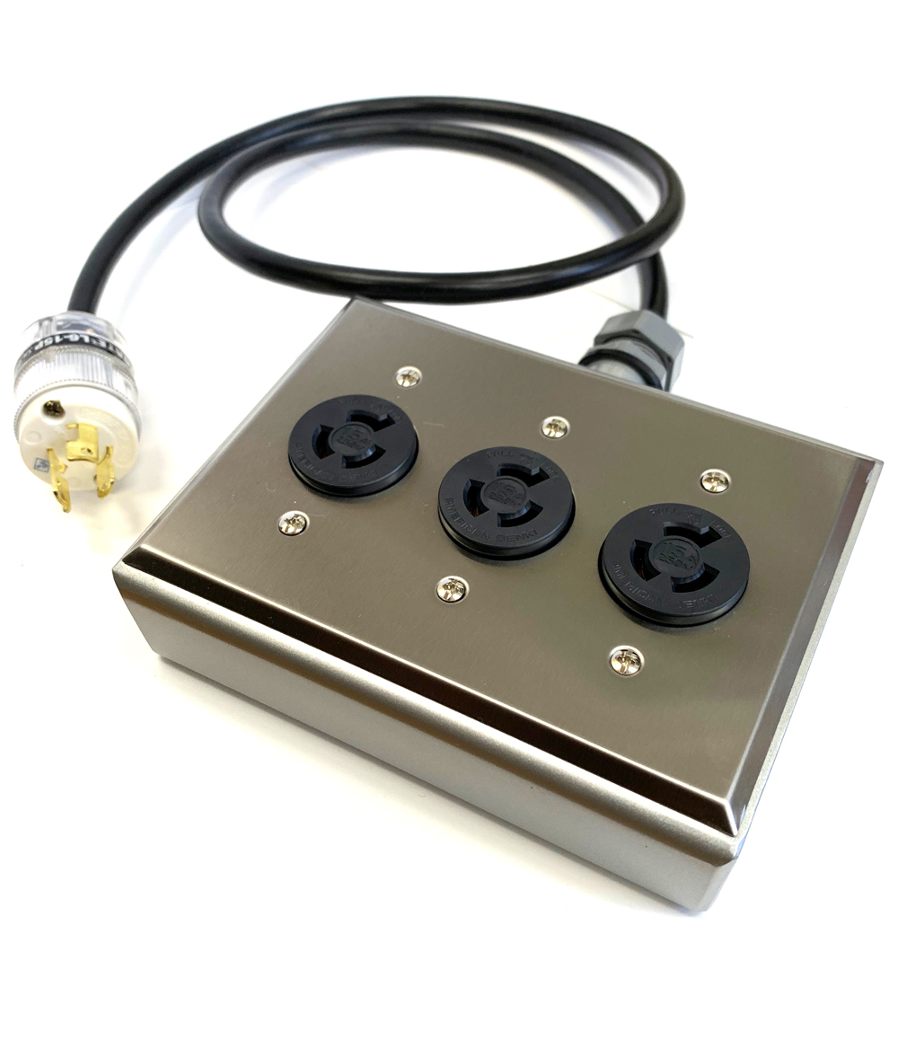 200V専用、WATTGATE シールド重鉄タップ！