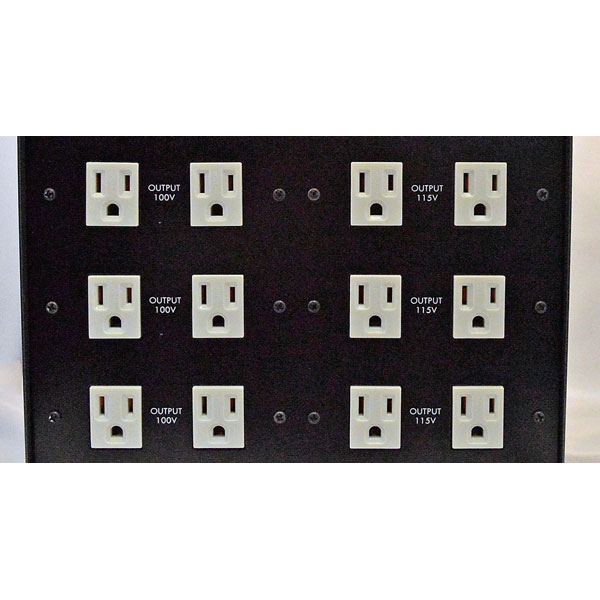3000W オーディオ用ダウントランス コンセント16個バージョン - プロ