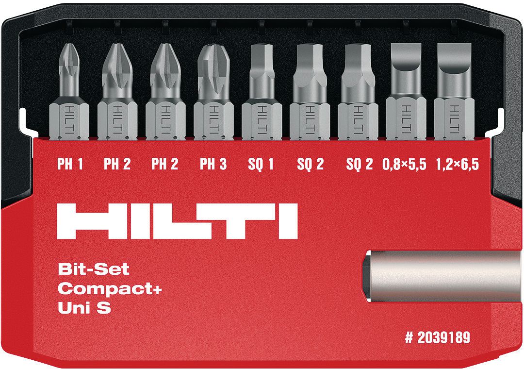 S-BS (S) Screwdriver bit sets - Bits and sockets - Hilti USA