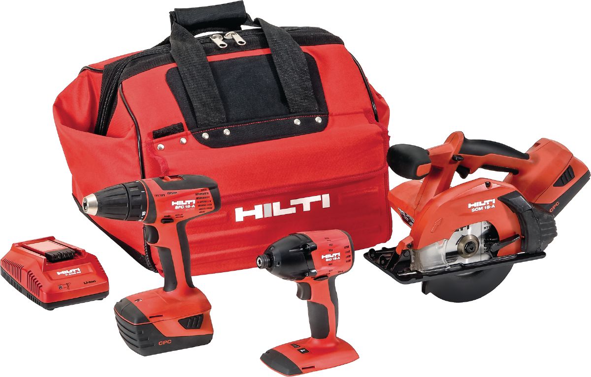 Three-tool cordless combos - Power tool combo kits - Hilti USA