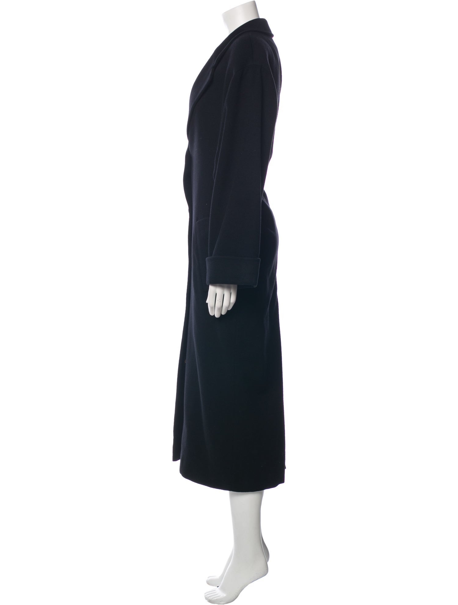 Christian Dior x Ing. Loro Piana Cashmere Coat - Black Coats