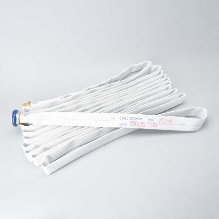 横井ホース 40φ × 15m 0.7MPa｜ 株式会社プロサス｜防災・消防設備の