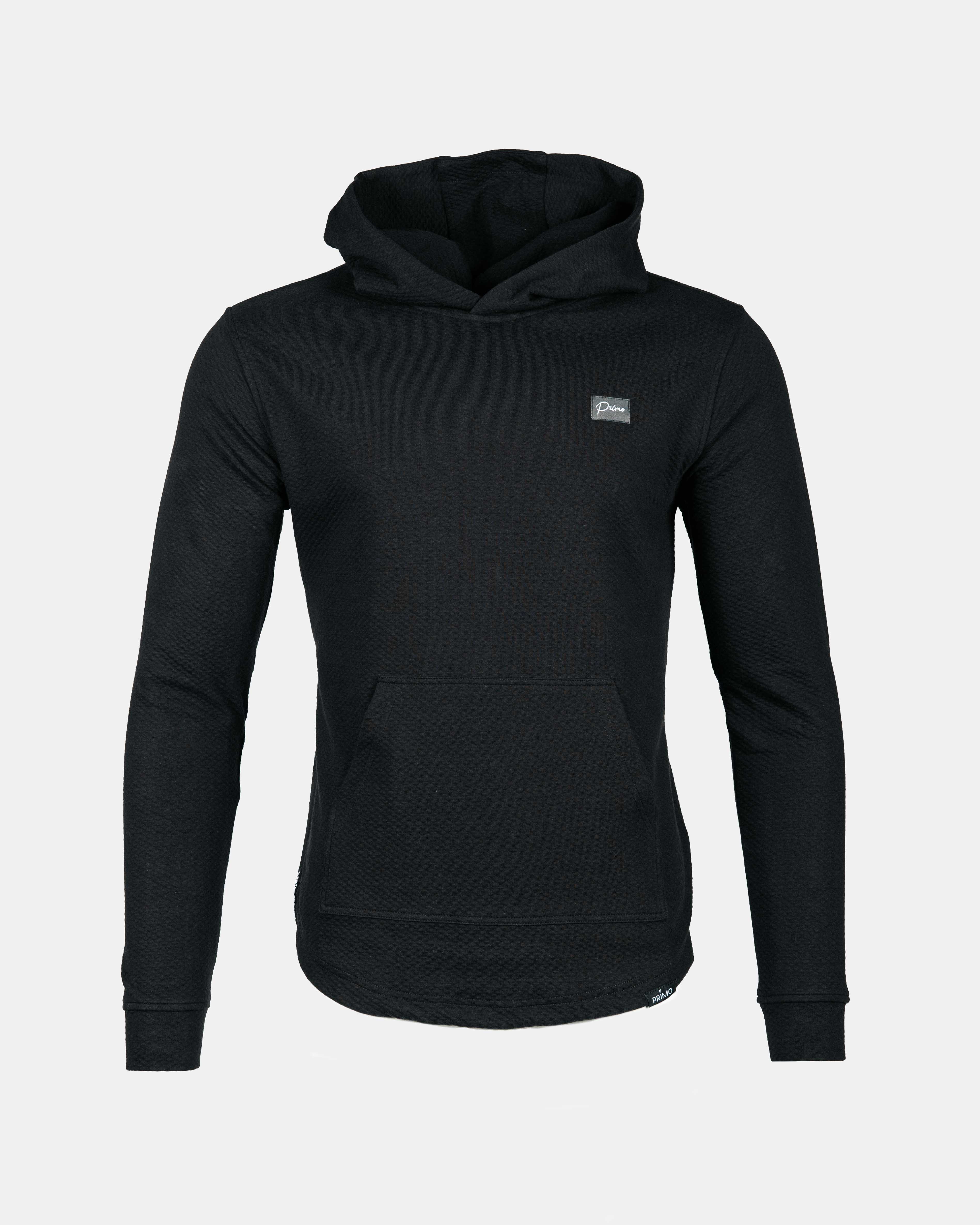 Black Waffle Hoodie – Primo Golf Apparel