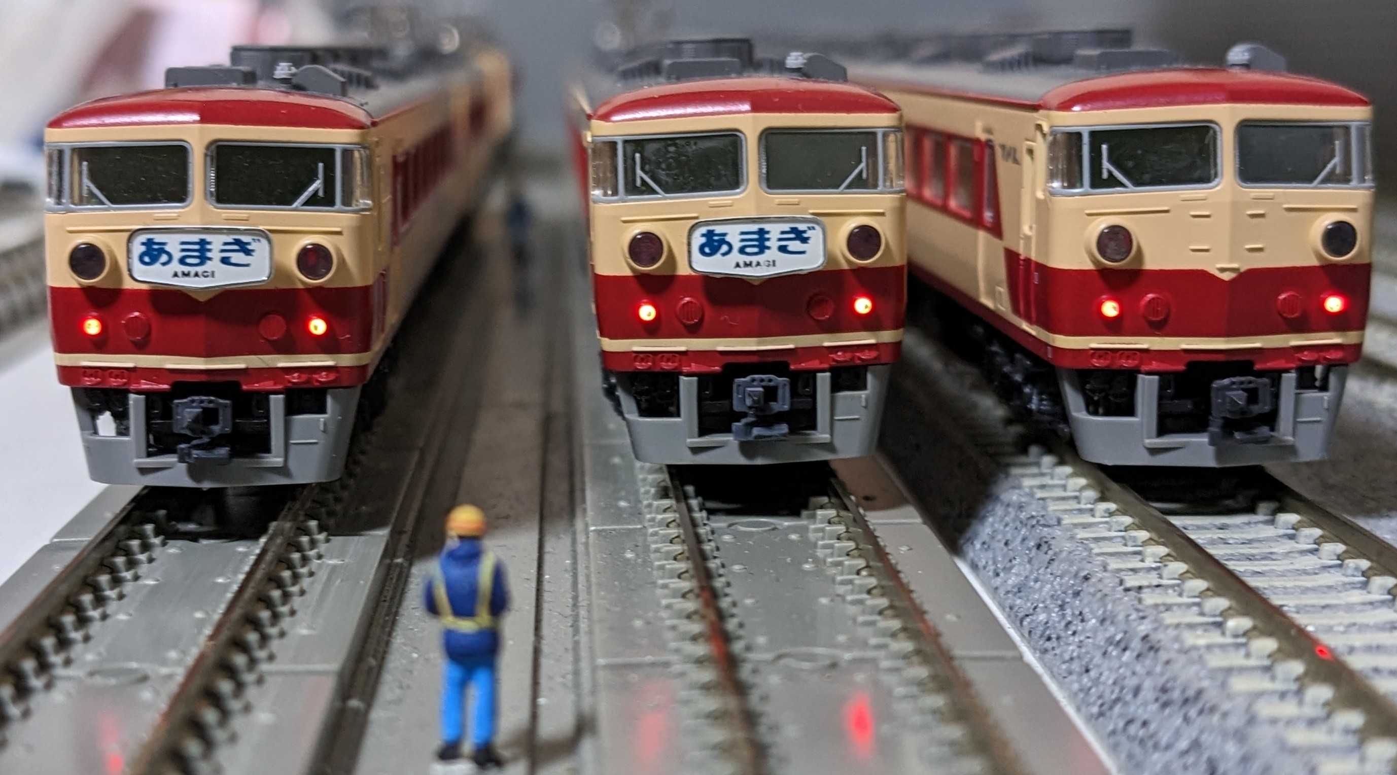 🔵kato 10-393/394 157系[あまぎ] 7両基本セット/2両増結セット 9両 全