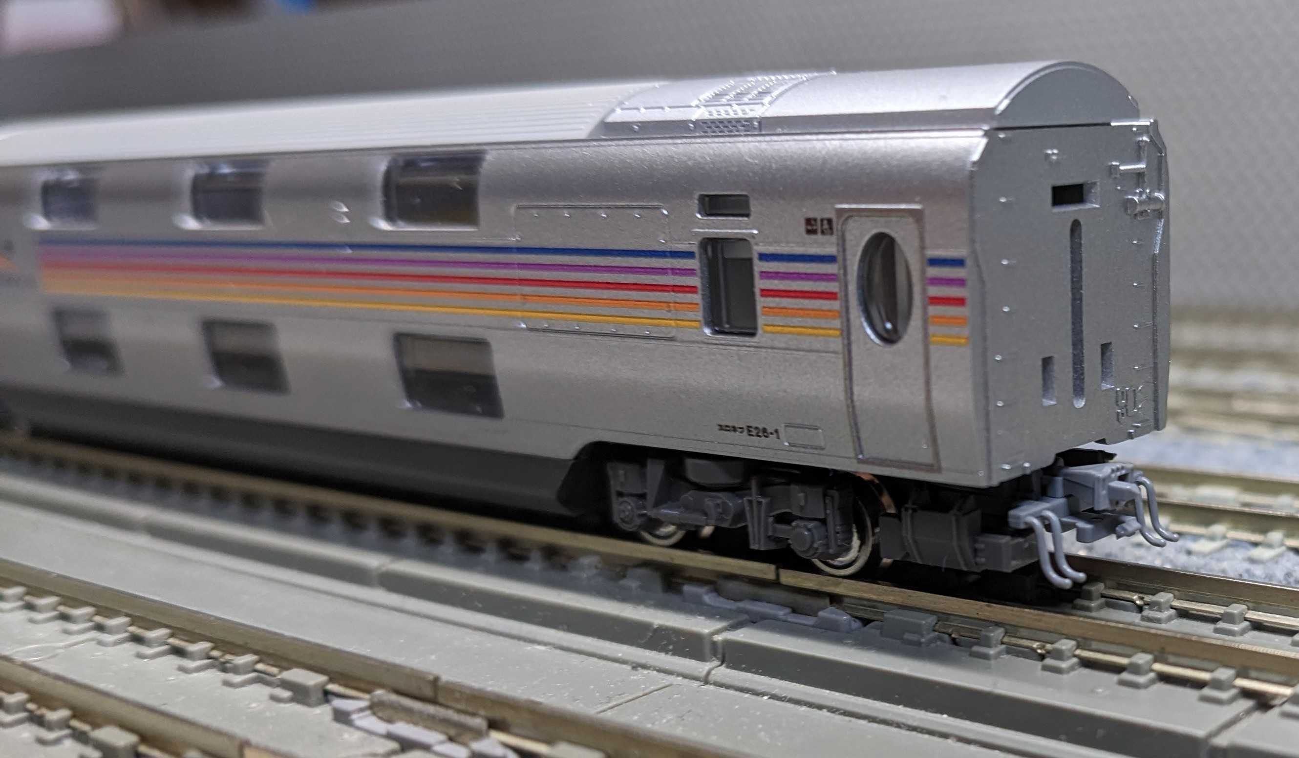 🔵🔧kato 10-399 E26 系「カシオペア」1号車 ｽﾛﾈﾌE26-1 車体改装
