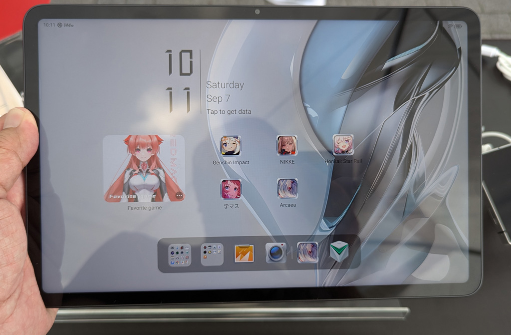 国内発売も決定したREDMAGICのゲーミングタブレット「REDMAGIC Nova