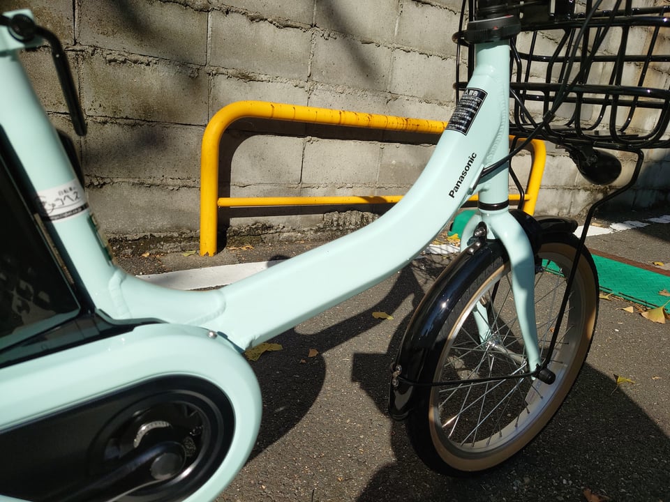 修学院店】話題の超小径電動自転車！パナソニック ビビ・S・18型