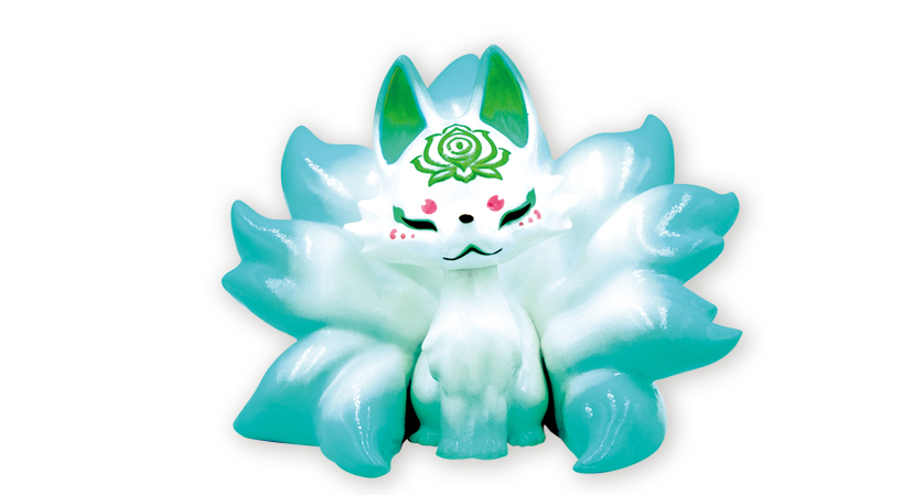 つぼみ狐 マスコットボールチェーン 其ノ二 | Qualia