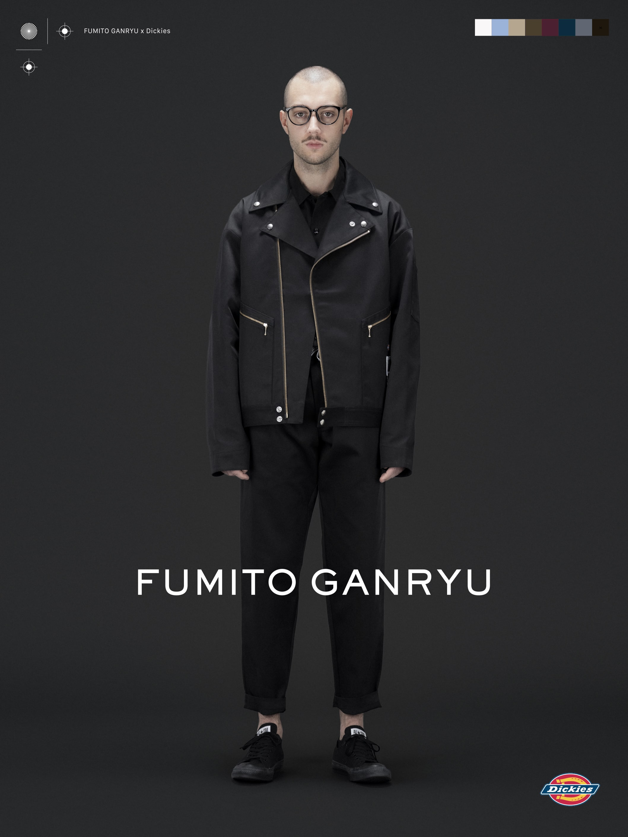 FUMITO GANRYU x Dickies コラボレーション・アイテム 1/26(水)より