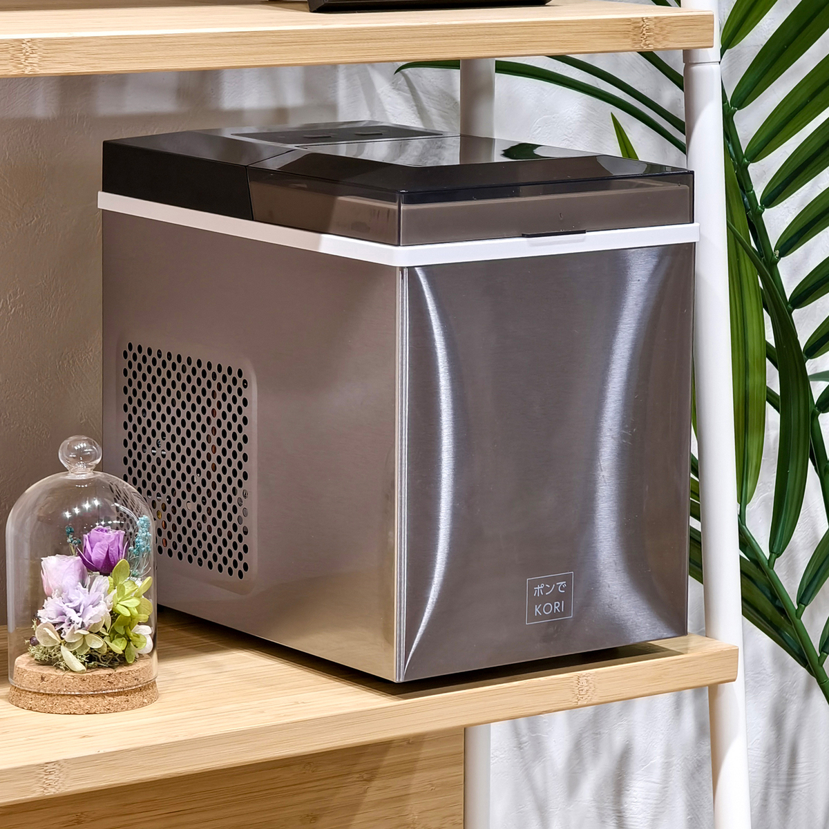 家庭用高速製氷機 自動洗浄機能付き - QVC.jp