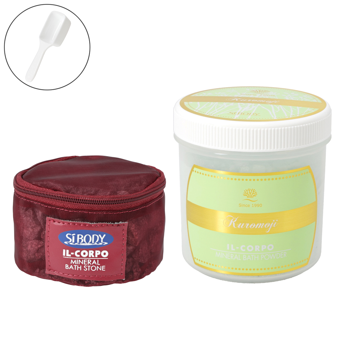 イルコルポ ミネラルバスストーン＋バスパウダーセット IL CORPO