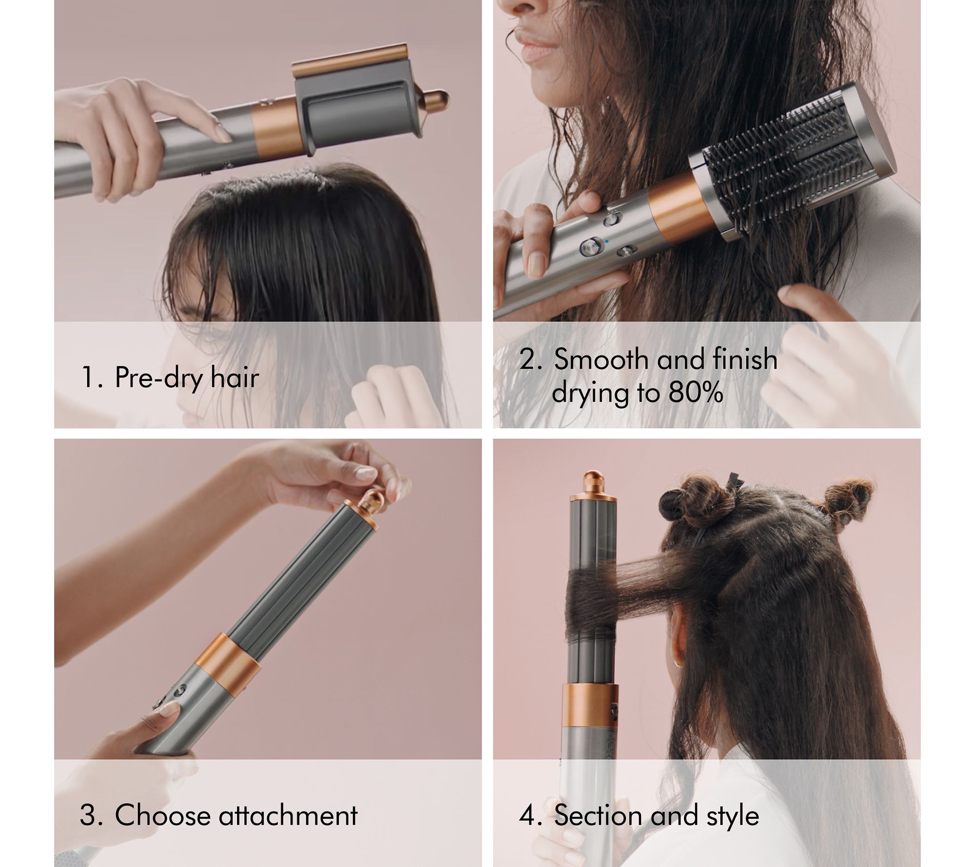 Dyson Special Edition Airwrap Complete + Travel Bag and Comb - QVC.com