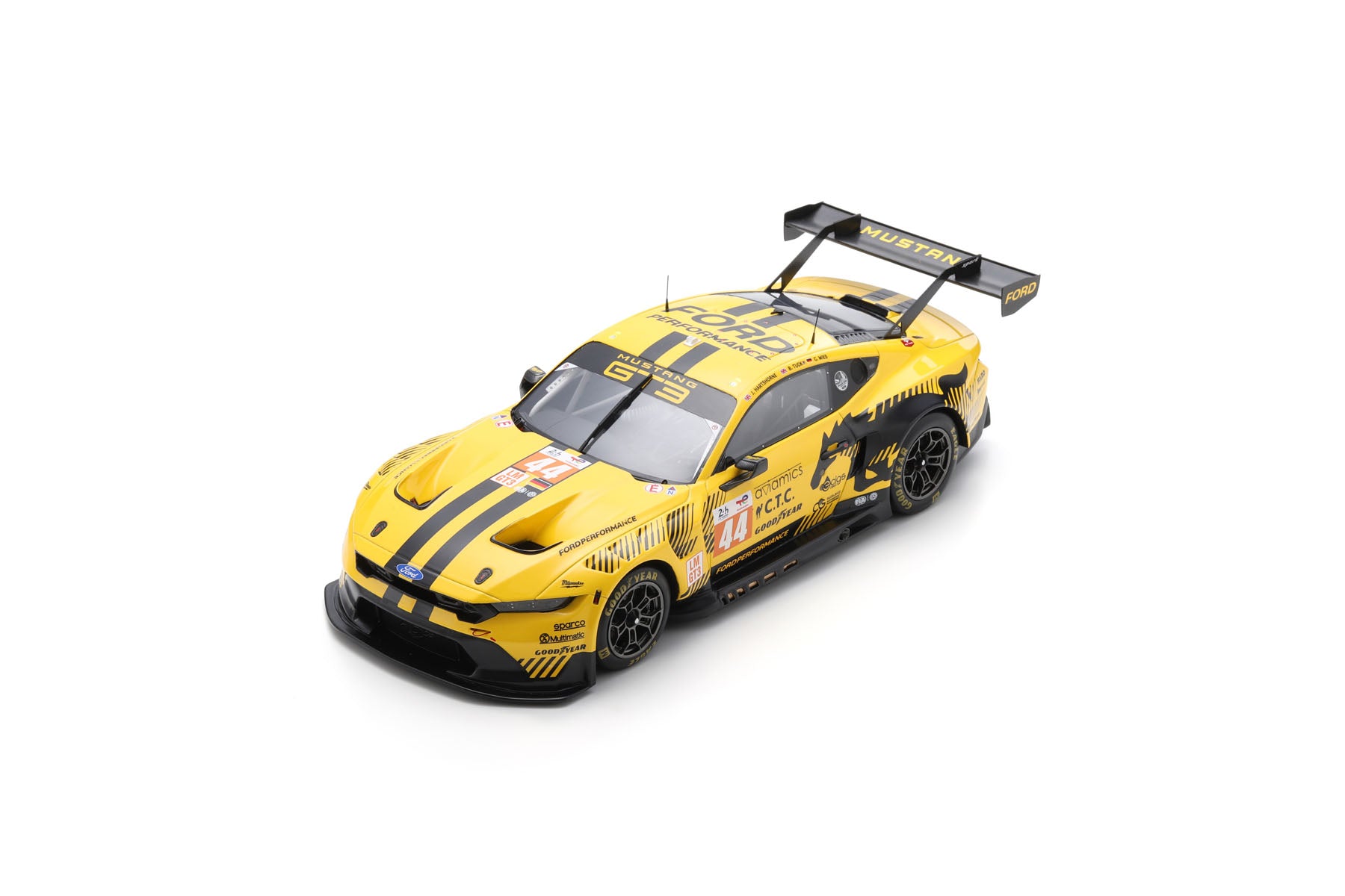 Spark 18S657 1/18 Ford Mustang GT3 No.44 PROTON COMPETITION Le