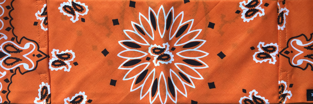Austin Paisley Bandana - Orange – RADAZZ Apparel