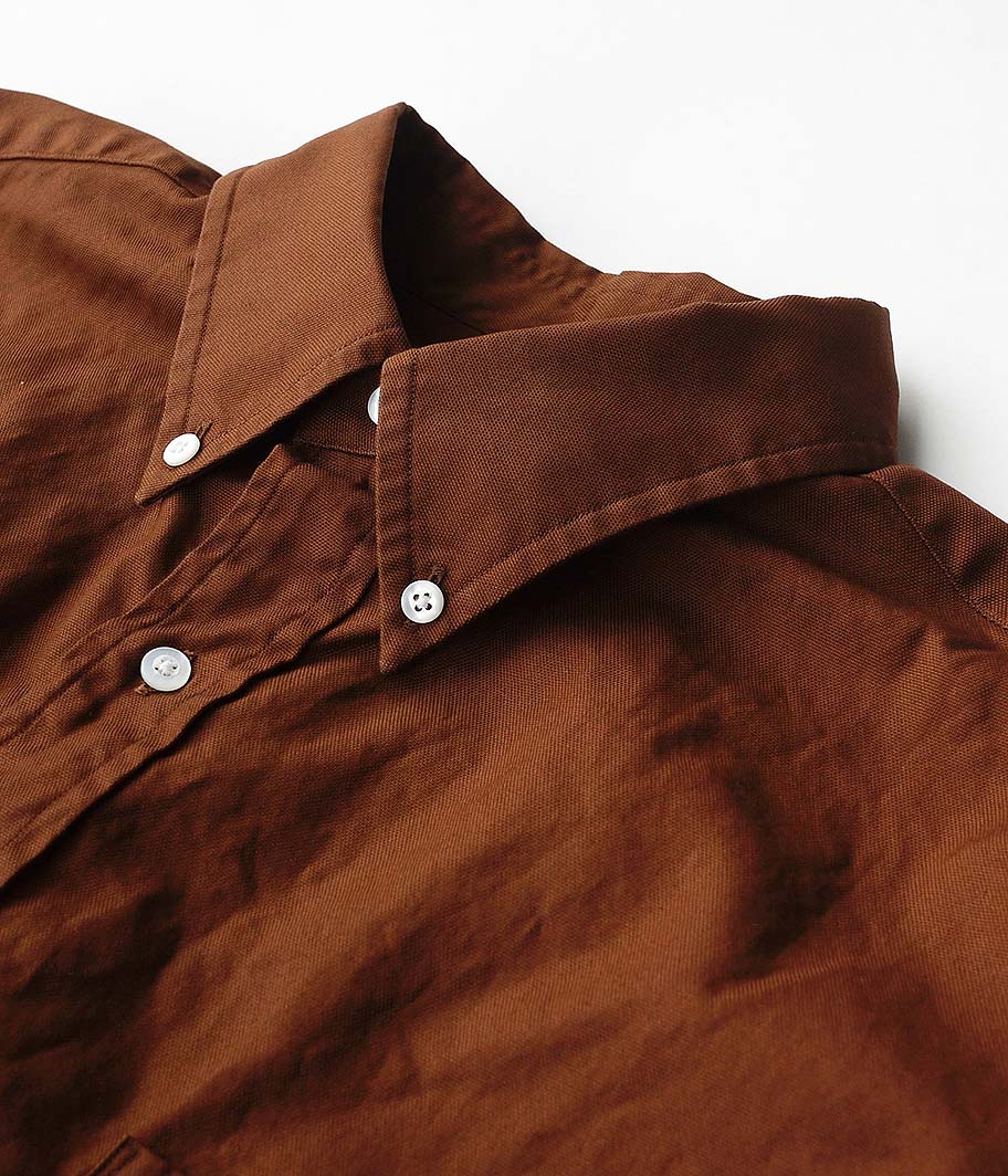 A.PRESSE BD Oxford Shirt [BROWN] - Fresh Service NECESSARY or