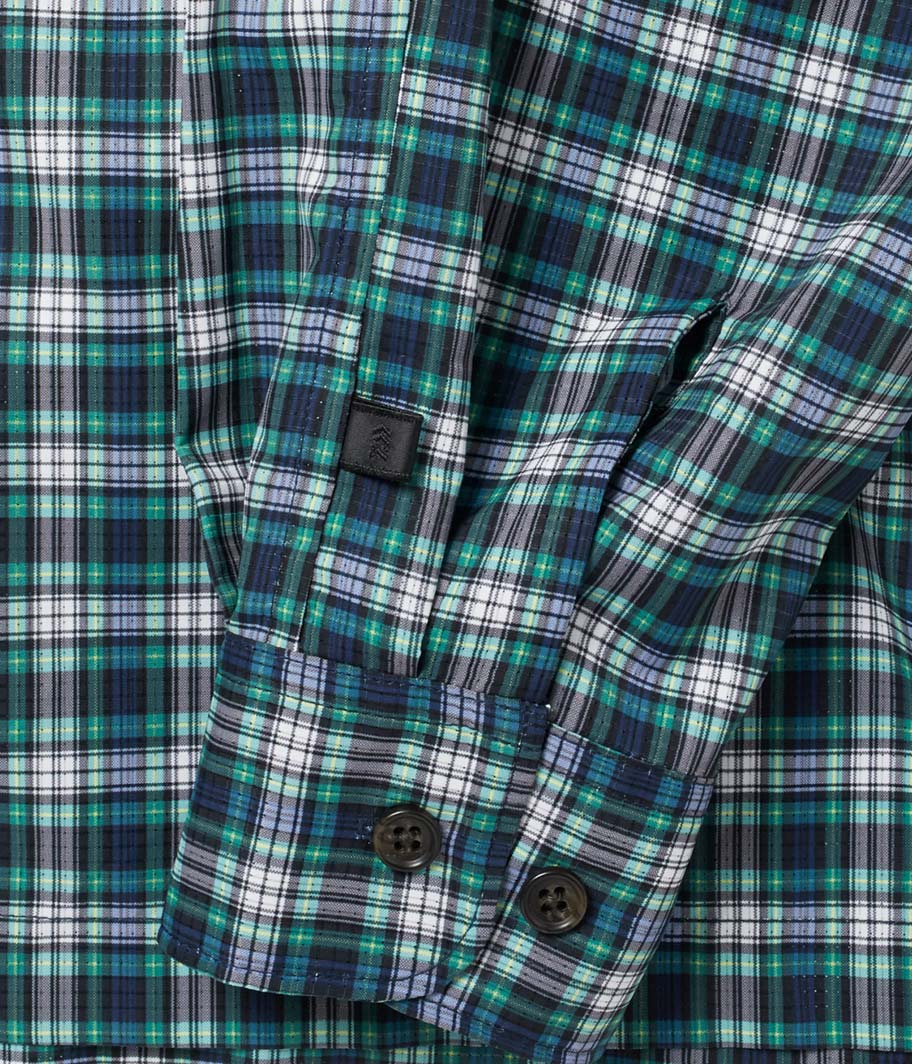 DAIWA PIER 39 Tech New Angler's Open Collar Shirts L/S [NAVY