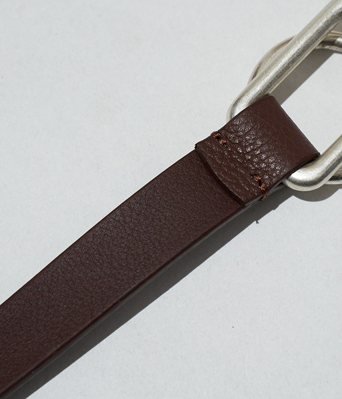 Anderson's for NEAT RING BELT [BROWN/SILVER] - Fresh Service